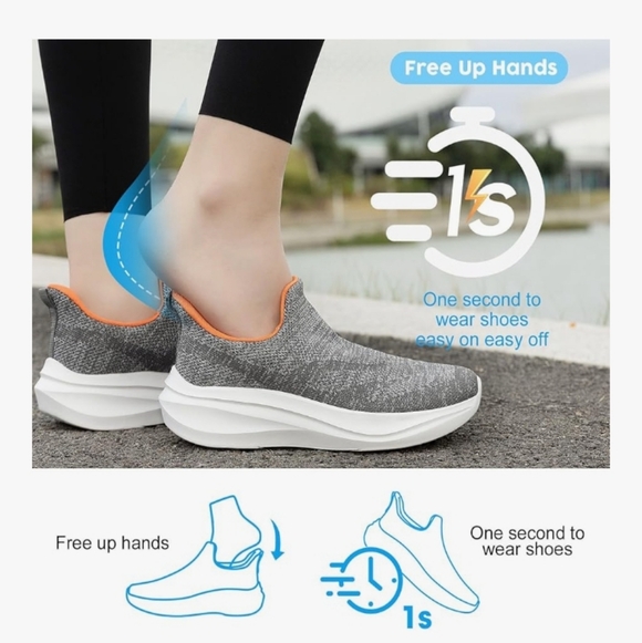 Zove Wide Toe Slip In Shoes - Picture 3 of 7